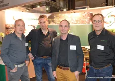 Eddo de Veer (Weerbaar Telen), Albert Dortmans (Orgapower), Dirk Soer (Heins-Van Zijl) en Johan Meersma (Orgapower)